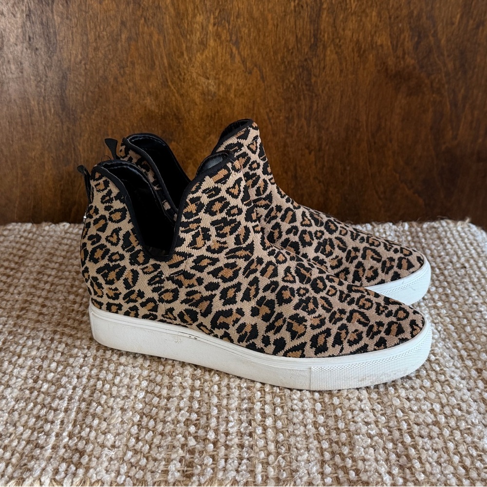 Steve Madden Animal Print wedge Sneakers